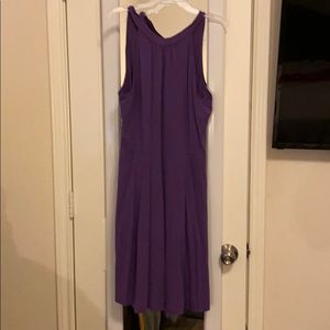 Purple dress